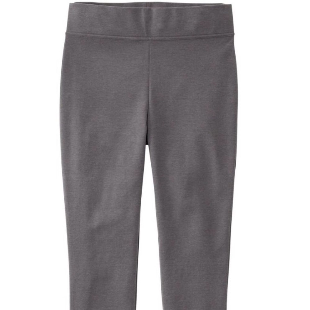 L.L. Bean Women’s Essential High-Waist Leggings Medium Alloy Gray